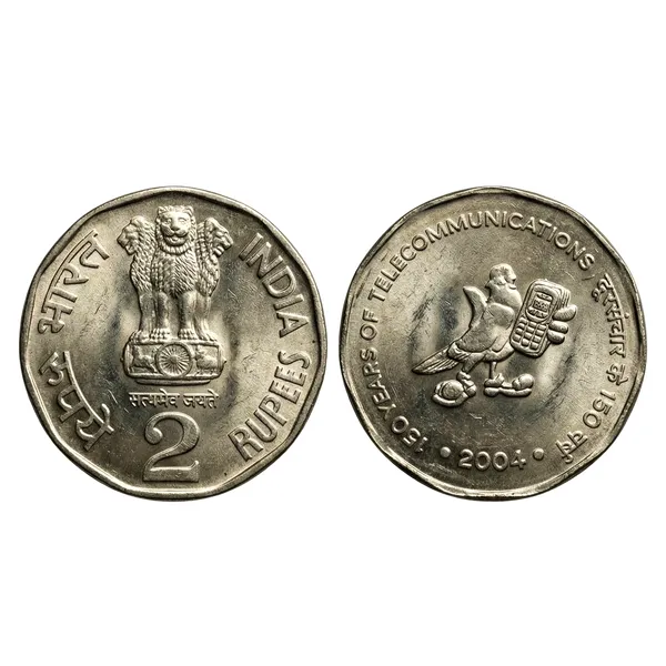 2_Rupees_2004_Telecommunication_India_Rare_Old_Coin_Replica/Copy_Token