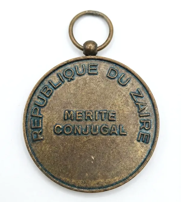Republic_Of_Zaire_1983_Congo_Old_Medal