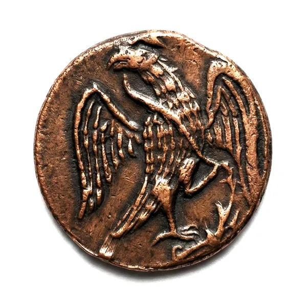 Ancient_5_Para_1819_Eagle_India_Old_And_Rare_Copper_Coin
