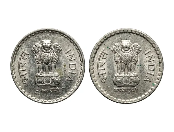 5_Rupees_2000_Year._2_Different_Foreign_Mint_Indian_Old_2_Coins_Set