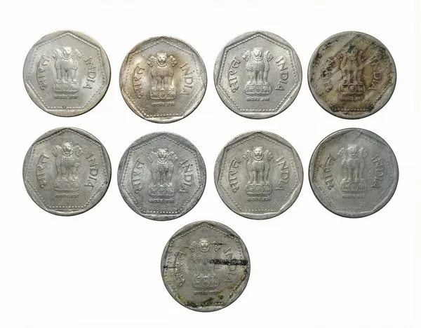 Rare_1983-1991_All_Year_1_Rupee_India_Old_And_Rare_9_Coins_Pack