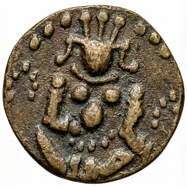 Bhagwati_Ancient_India_Old_Copper_Rare_Small_Coin