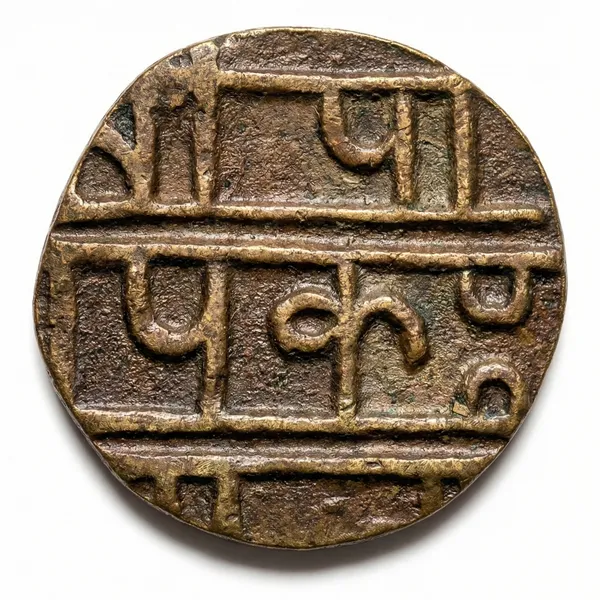 Bhagwati_Ancient_India_Old_Copper_Rare_Small_Coin
