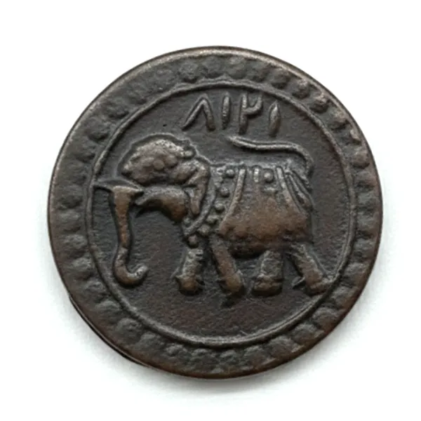 Elephant/Hathi_Ancient_India_Old_Copper_Rare_Small_Coin