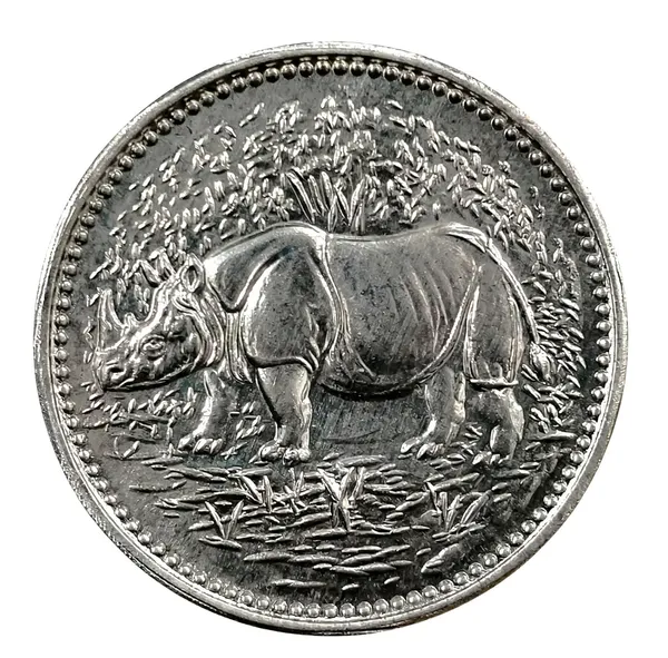 Rare_Rhino_Design_Bank_of_Hindustan_1940_Souvenir_Coin_50_Paise_Fantasy_Issue_Modern_Coin