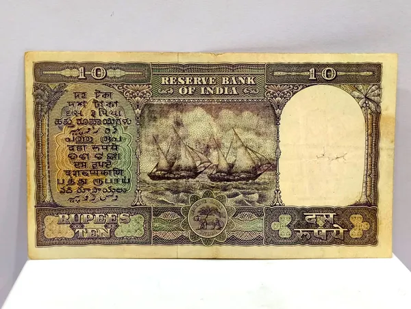 Big_10_Rupees_(Random_Sign)_2_Boats_-_India_old_Fafda_Note
