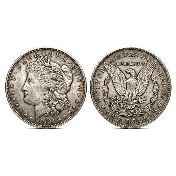 Big_1_Dollar_1921_Morgan_United_State_Of_America_Old_Coin