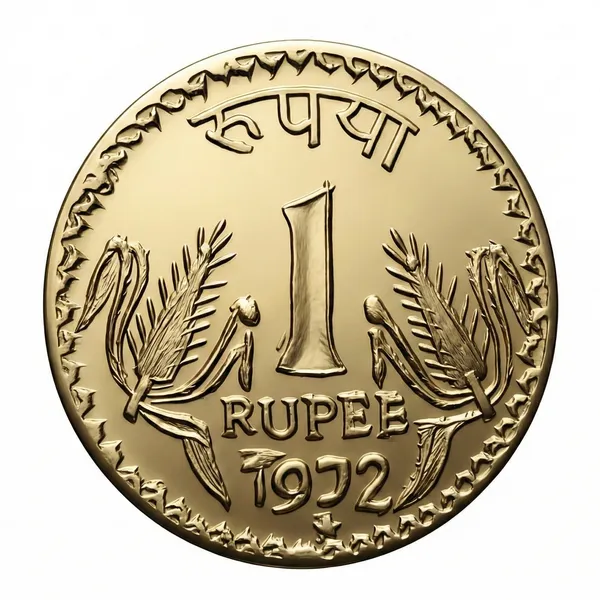 Gold_Big_1_Rupee_1972_India_Old_Fantasy_Coin