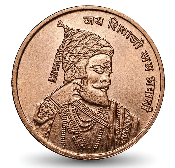 Chhatrapati_Shivaji_1630_To_1680_Maratha_Empire_India_Old_Copper_Coin