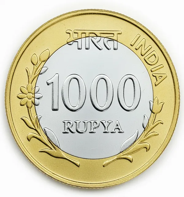 Gold_/__1000_Rupee_Cow_Animal'S_Love_India_Fantasy_Limited_Rare_Coin