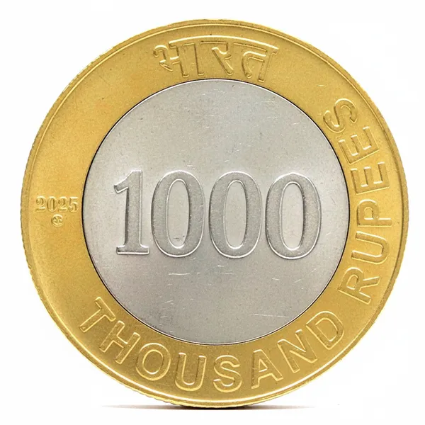 1000_Rupees_2025_Mahatma_Gandhi_India_Fantasy_Limited_Rare_Gold-Plated_&__Silver-Plated_Coin