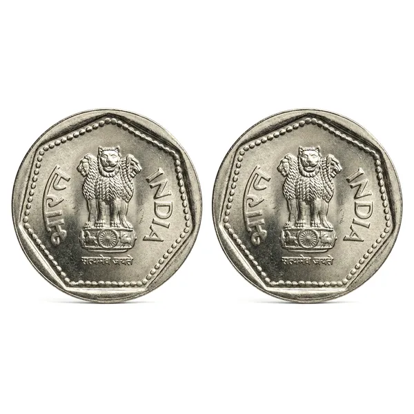 Both_Side_Same_Error_1_Rupee_India_Old_Fancy_Small_Coin