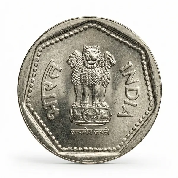 Both_Side_Same_Error_1_Rupee_India_Old_Fancy_Small_Coin