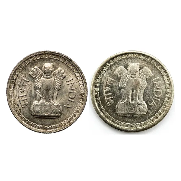 Both_Side_Same_Error_50_Paise_India_Old_Fancy_Small_Coin
