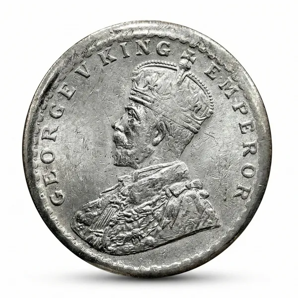 Both_Side_Same_Error_1_Rupee_King_George_V_British_India_Old_Fancy_Coin