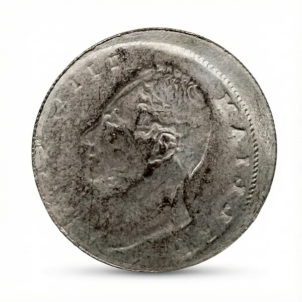 Brockage_Error_1_Rupee_William_4Th_British_India_Old_Fancy_Coin
