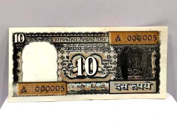 000005_Fancy_Series_10_Rupees_(Random_Sign)_Black_Boat_-_India_old_Note