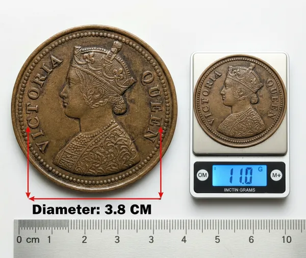 Big_Half_Anna_1877_Victoria_British_India_Old_Copper_Coin