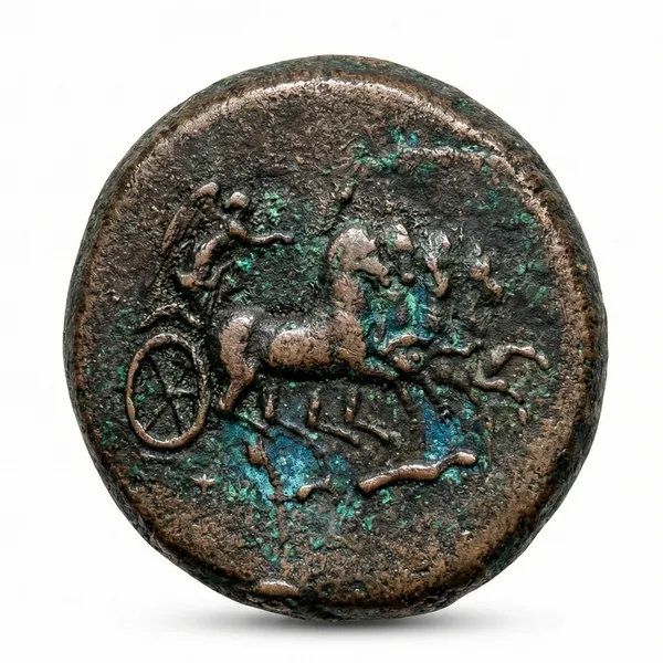 Women_Left_Facing_Ancient_India_Old_Copper_Rare_Coin