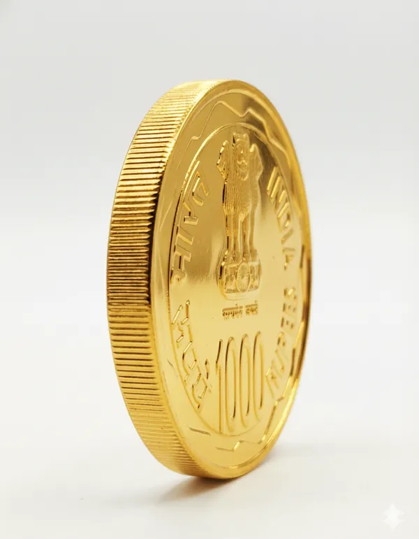 Gold_Plated_100_Grams_1000_Rupees_2010_Brihadeeswarar_Temple_Fantasy_Coin