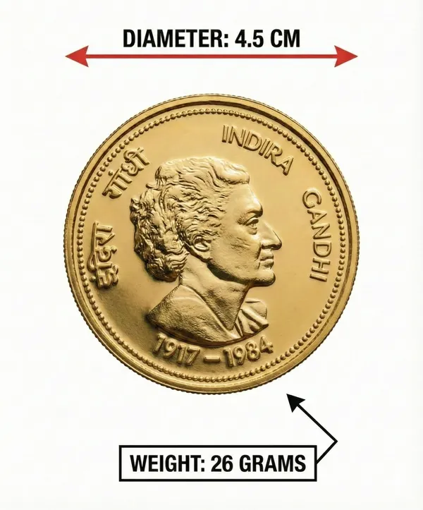 Gold_Plated_10000_Rupees_1917-1984_Indira_Gandhi_Fantasy_Coin