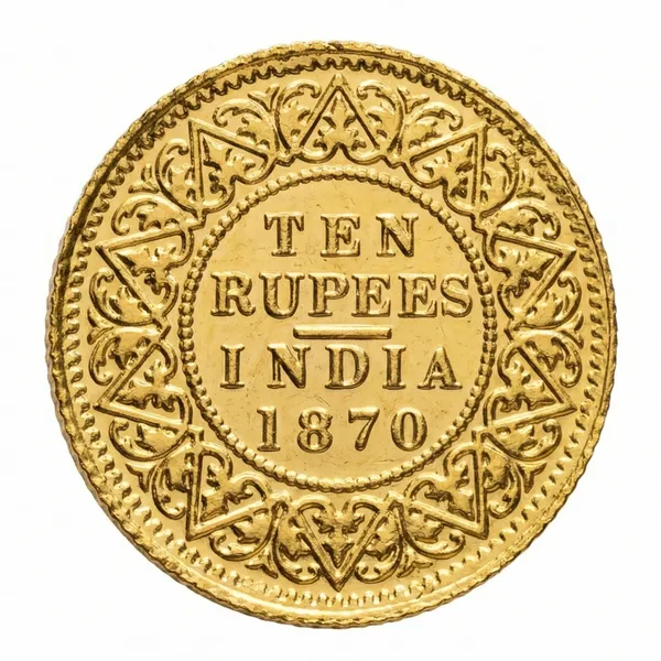 Gold_Plated_10_Rupees_1870_Victoria_British_India_Fantasy_Coin