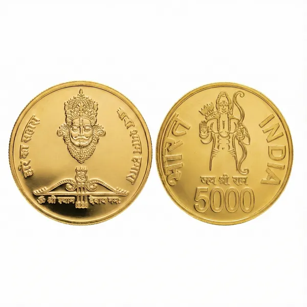 Gold_Plated_5000_Rupees_Hare_Ka_Sahara_Baba_Shyam_Fantasy_Coin