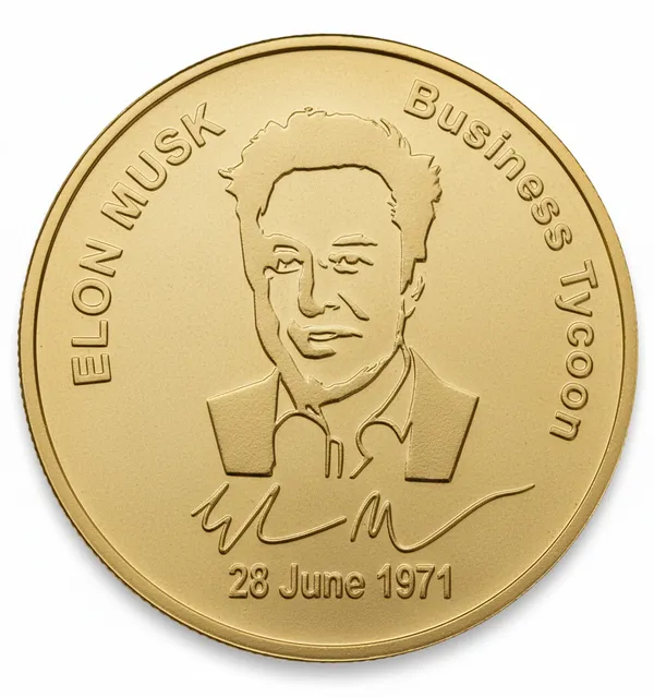 Gold_Plated_100_Dollar_1971_Business_Tycoon_Elon_Musk_Usa_Fantasy_Coin
