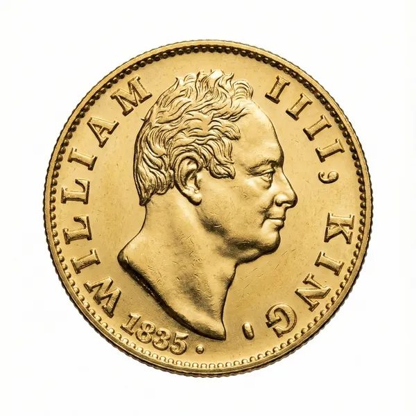 Gold_Plated_1_Mohur_1835_William_4Th_British_India_Fantasy_Coin