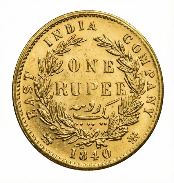 Gold_Plated_1_Rupee_1840_Victoria_British_India_Fantasy_Coin