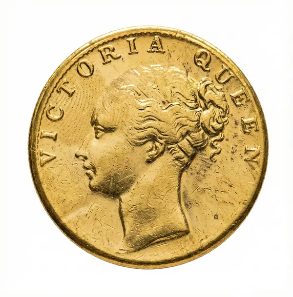 Gold_Plated_1_Rupee_1840_Victoria_British_India_Fantasy_Coin