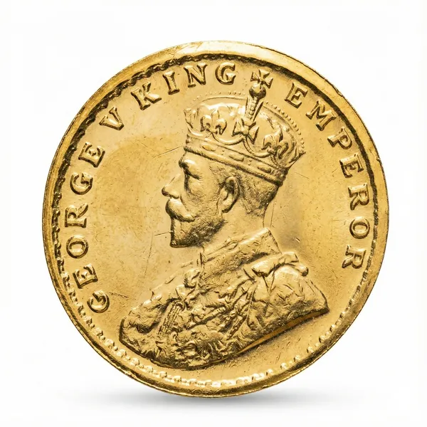 Gold_Plated_1_Rupee_1921_King_George_V_British_India_Fantasy_Coin