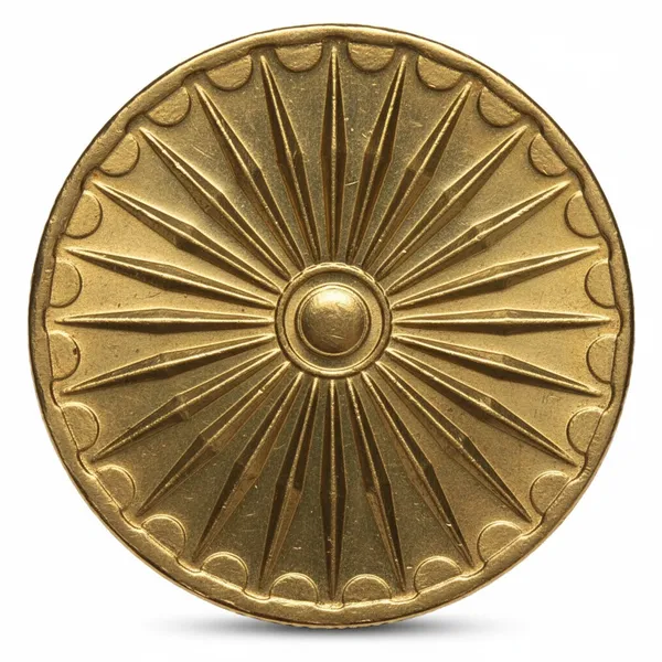 Gold_Plated_Gandhi_Is_India_&_Chakra_India_Old_Collecting_Coin