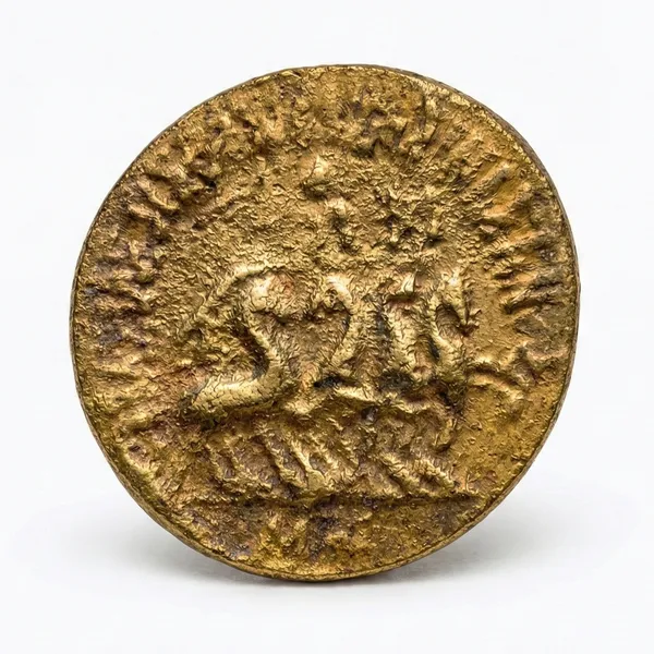 Gold_Ancient_Period_Indo_Greek_Old_And_Rare_Brass_Coin