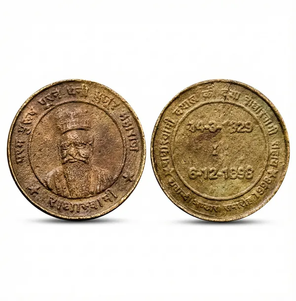 Param_Purush_1829-1898_Radhaswami_Old_Brass_Coin