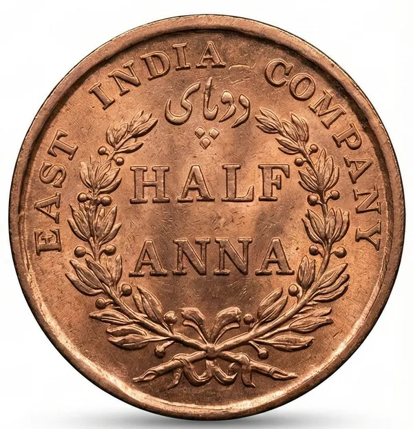 Half_Anna_1835_East_India_Company_Old_Copper_Coin