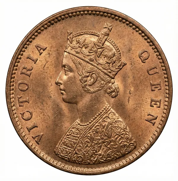 Half_Anna_1862_Victoria_Queen_British_India_Old_Copper_Coin