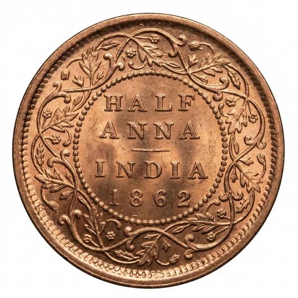 Half_Anna_1862_Victoria_Queen_British_India_Old_Copper_Coin