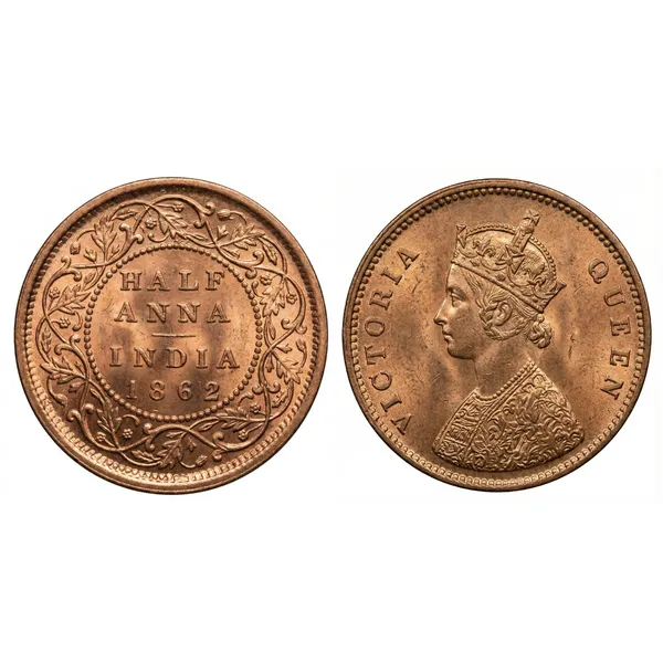 Half_Anna_1862_Victoria_Queen_British_India_Old_Copper_Coin