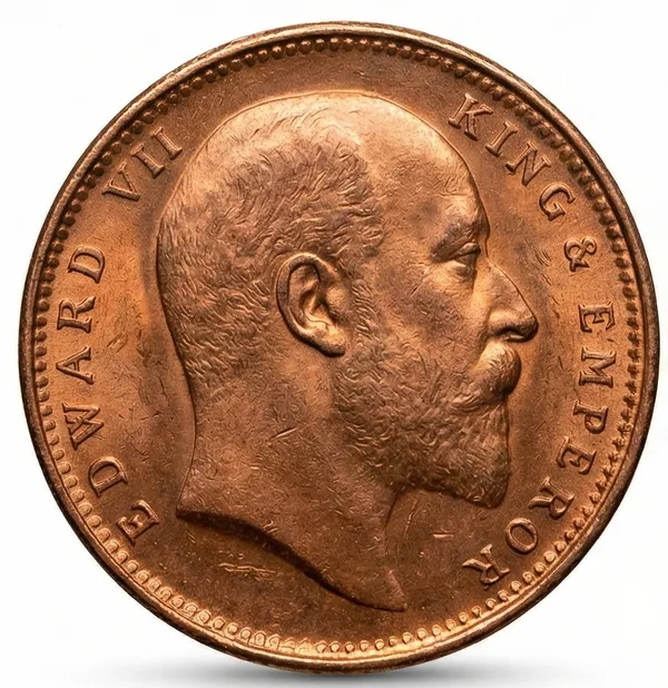 Half_Anna_1904_Edward_Vii_British_India_Old_Copper_Coin