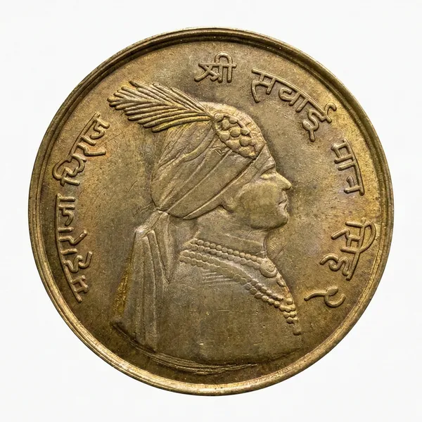 Gold__Jubilee_1922_1947_Maharaja_Sawai_Man_Singh_Ii_India_Old_Medal