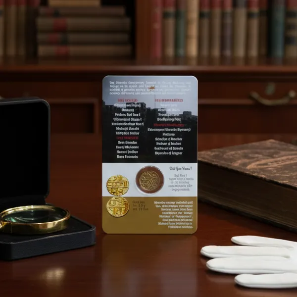 Gold_Plated_The_Maratha_Confederacy_–_Gold_Hon_Reproduction/Educational_Card_With_Coin