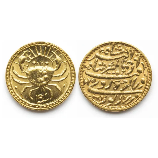 Gold_Plated_The_Mughals_–_Gold_Mohur_Zodiac_Series_Reproduction/Educational_Card_With_Coin