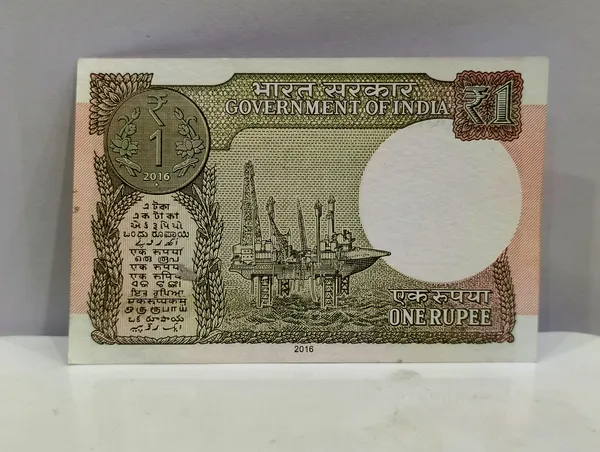 888888_Fancy_Series_1_Rupee_(Random_Year)_-_India_old_Pink_Note