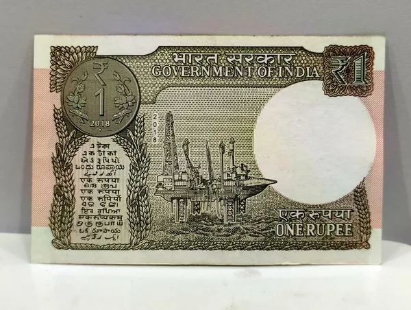 000006_Fancy_Series_1_Rupee_(Random_Year)_-_India_old_Pink_Note