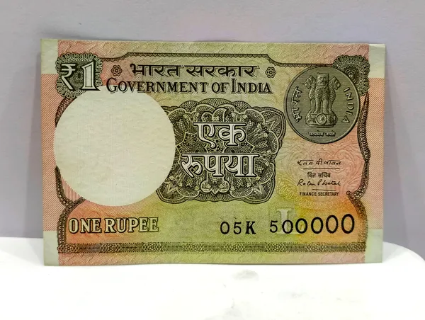 50000_Fancy_Series_1_Rupee_(Random_Year)_-_India_old_Pink_Note