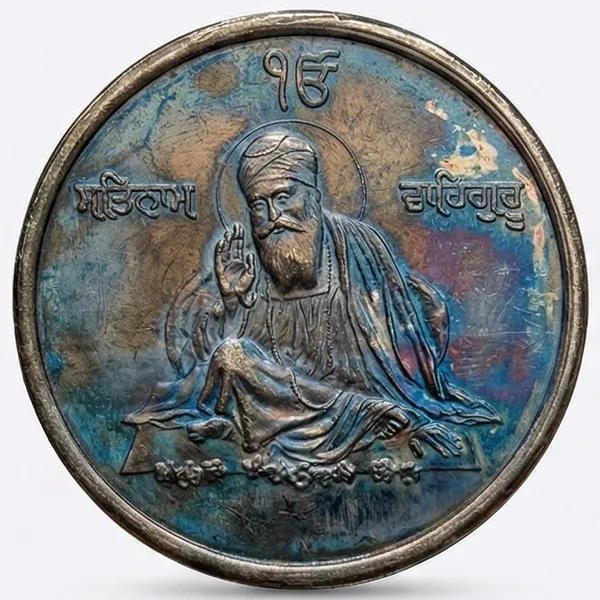 550_Rupees_2019_Guru_Nanak_Ji_India_Old_Same_Replica/Copy_Coin_Given