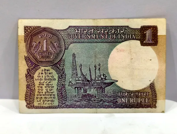10000_Fancy_Series_1_Rupee_(Random_Year)_-_India_old_Note