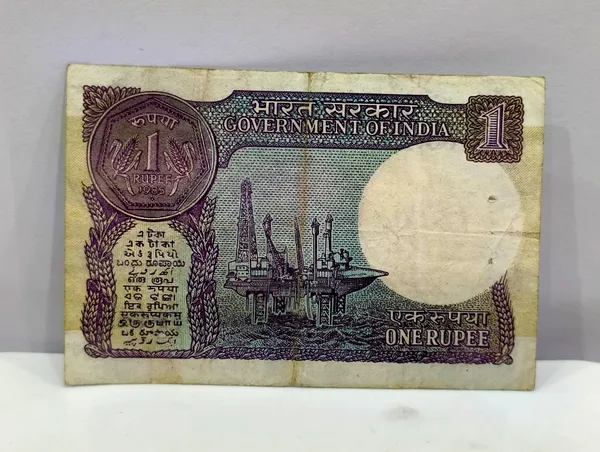 333333_Fancy_Series_1_Rupee_(Random_Year)_-_India_old_Note