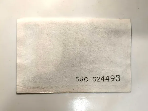 Rare_1_Rupee_(Random_Year)_1_Side_Plain_No_Print_Error,_India_old_Pink_Note